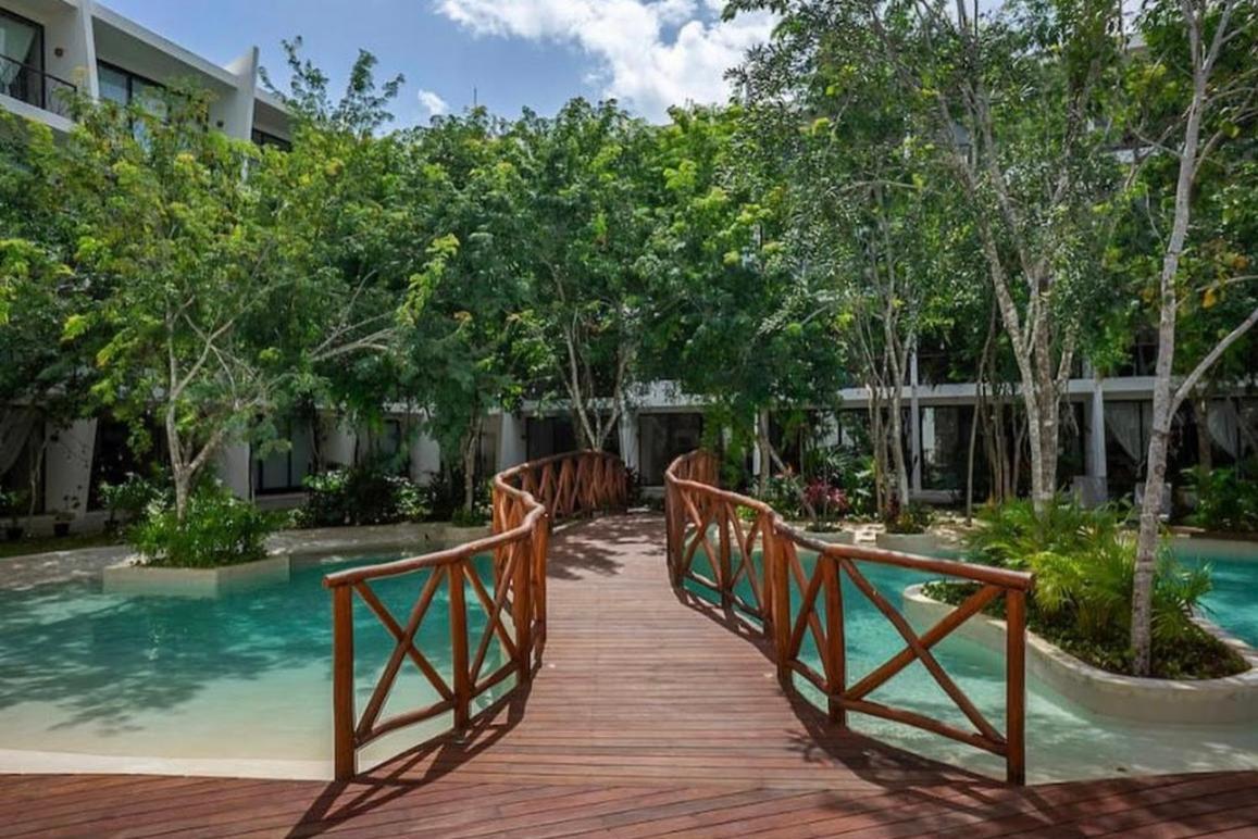 Condo Jungle Apartment & Private Patio Тулум Екстер'єр фото